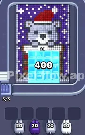 Pixel Flow Level 412 Gameplay