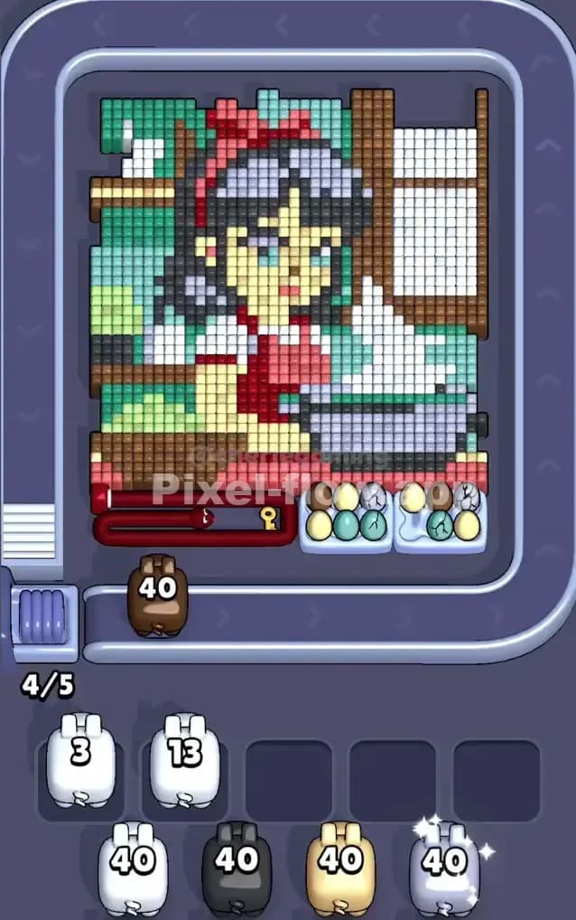 Pixel Flow Level 247 Solution 1