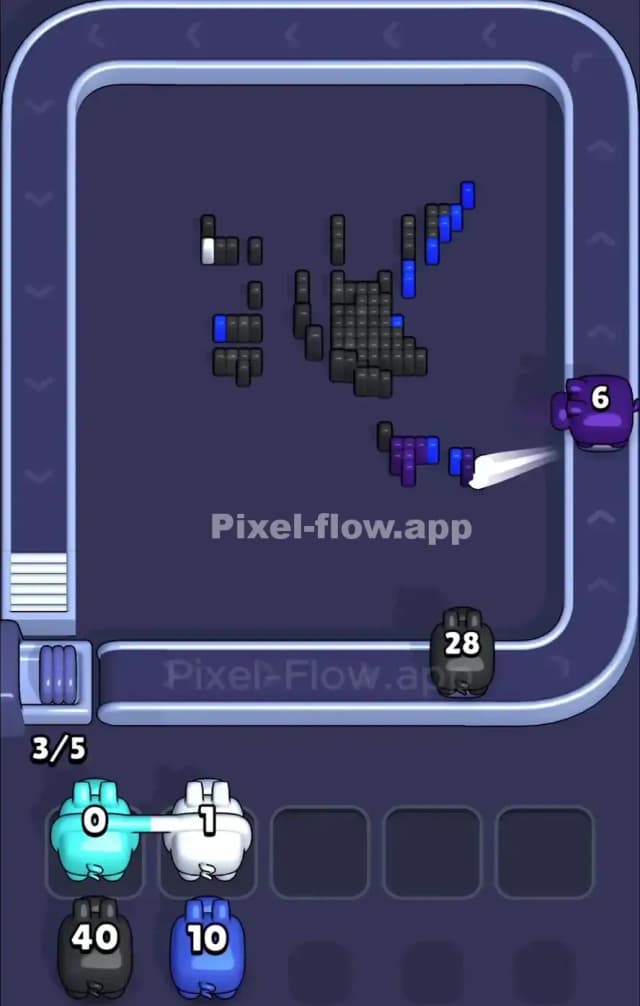 Pixel Flow Level 914 Solution 3