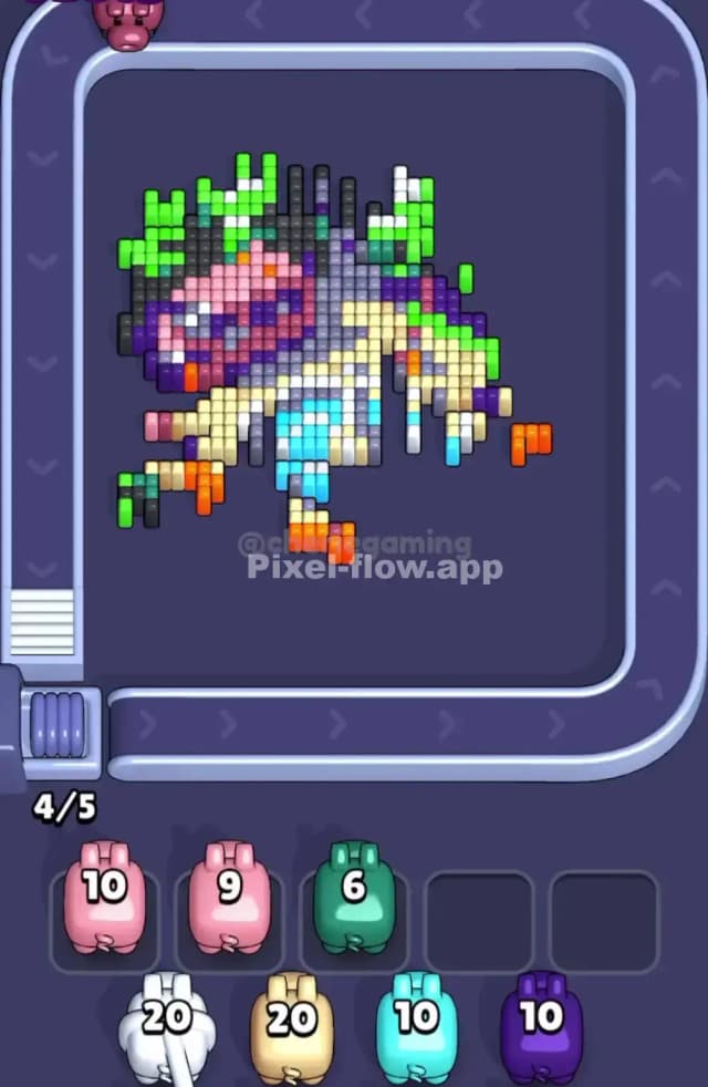 Pixel Flow Level 1658 Solution 2