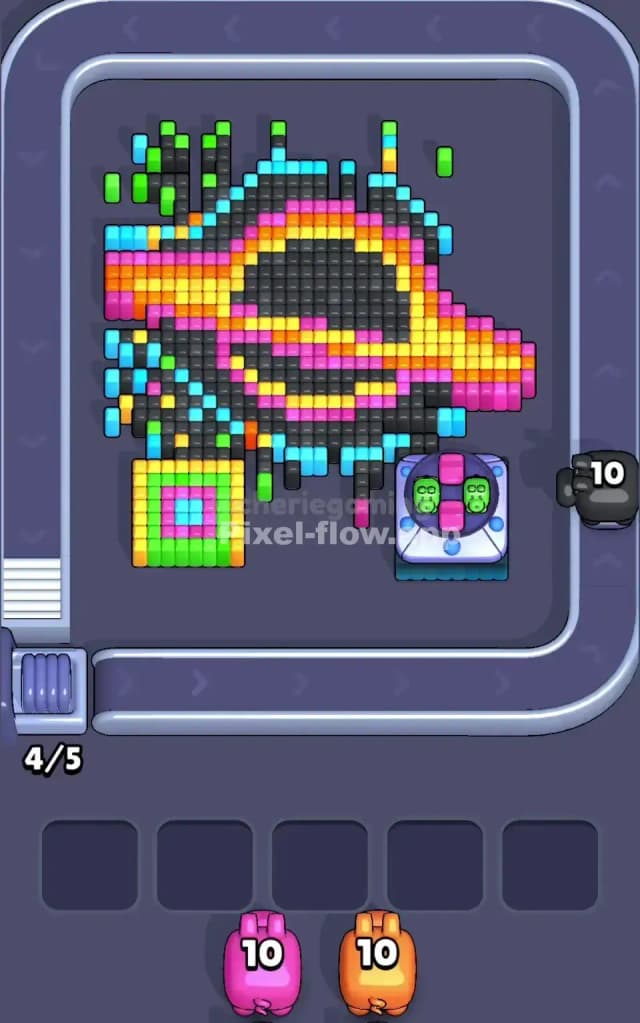 Pixel Flow Level 600 Solution 1