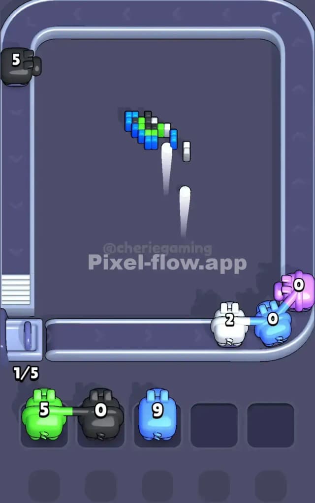 Pixel Flow Level 82 Solution 3