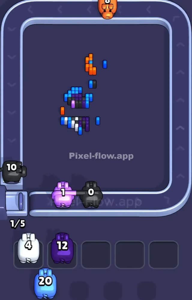 Pixel Flow Level 979 Solution 3
