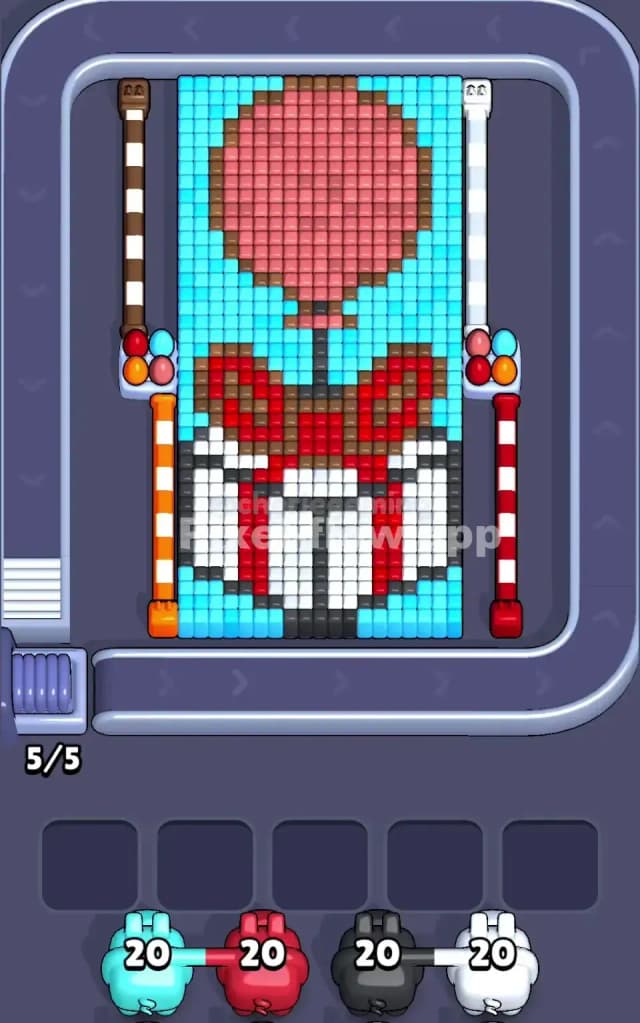 Pixel Flow Level 179 Gameplay