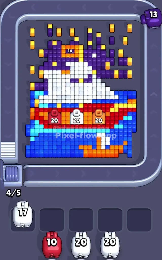 Pixel Flow Level 710 Solution 1