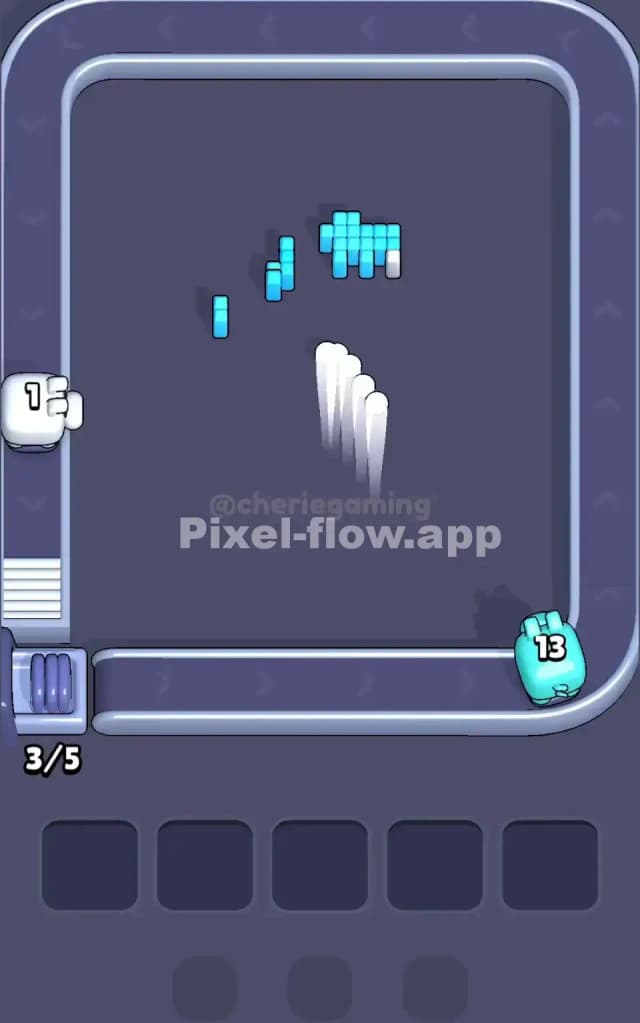 Pixel Flow Level 57 Solution 3