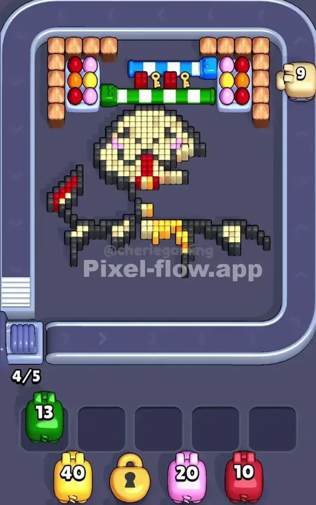 Pixel Flow Level 302 Solution 1