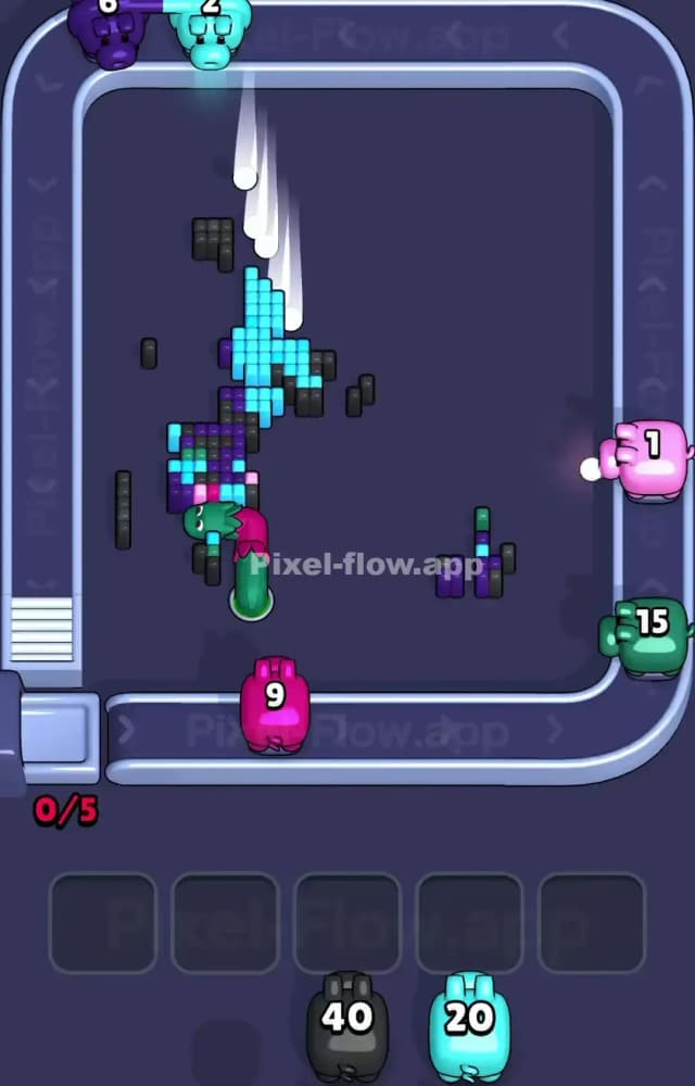Pixel Flow Level 1181 Solution 3
