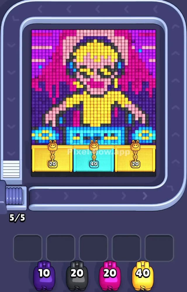 Pixel Flow Level 1065 Gameplay