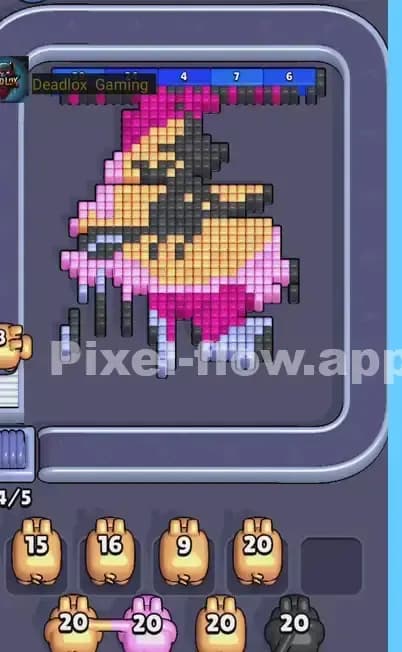 Pixel Flow Level 482 Solution 2