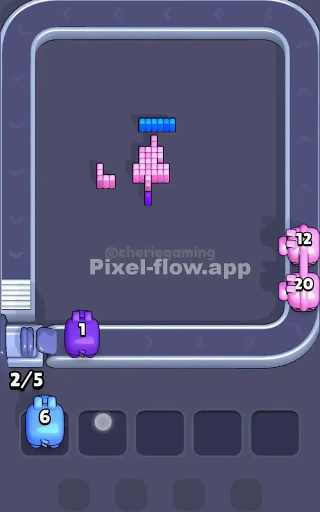 Pixel Flow Level 237 Solution 3