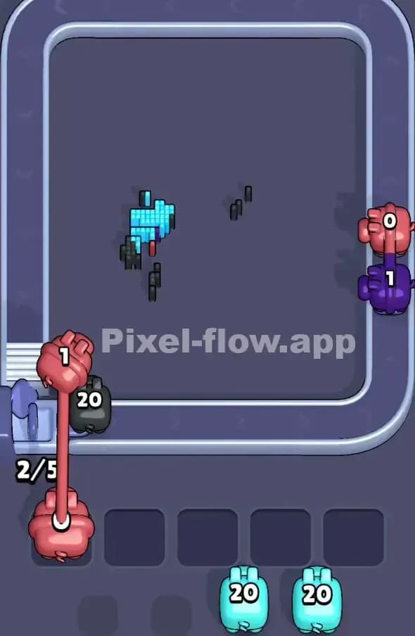 Pixel Flow Level 425 Solution 3