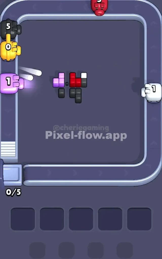 Pixel Flow Level 16 Solution 3