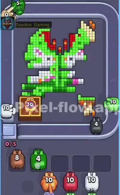 Pixel Flow Level 453 Solution 2