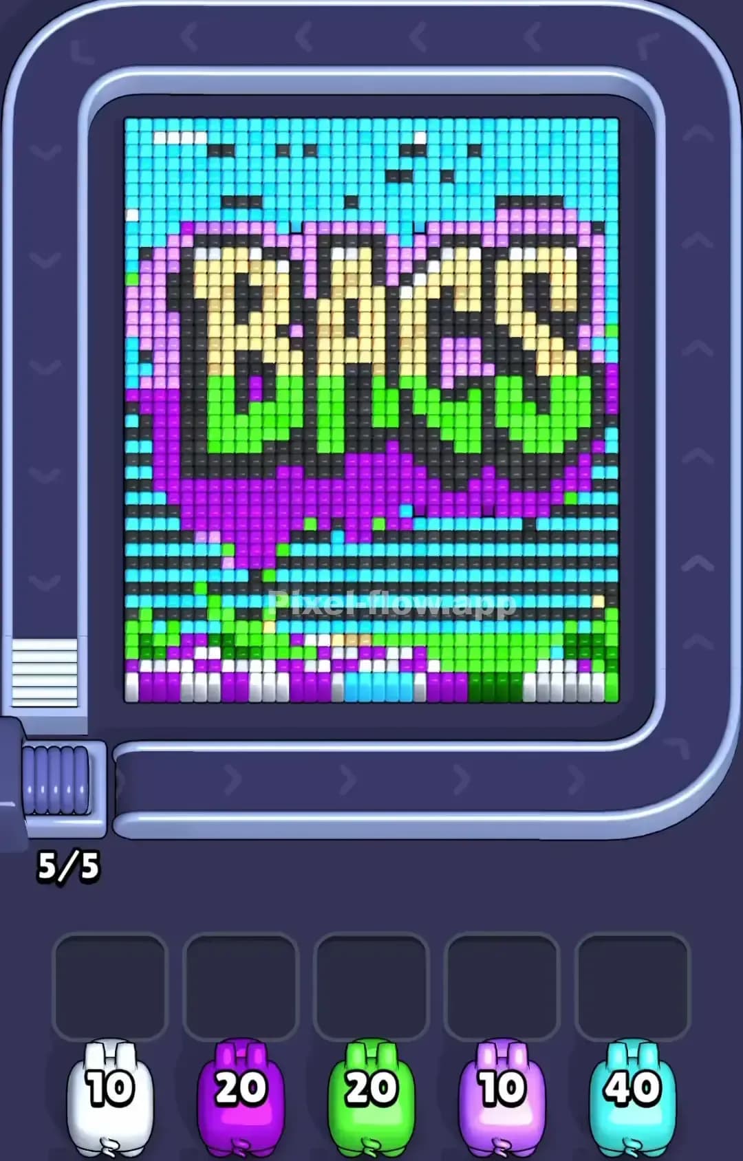 Pixel Flow Level 1246 Screenshot