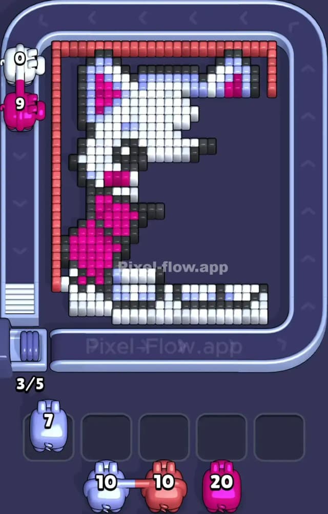 Pixel Flow Level 921 Solution 1