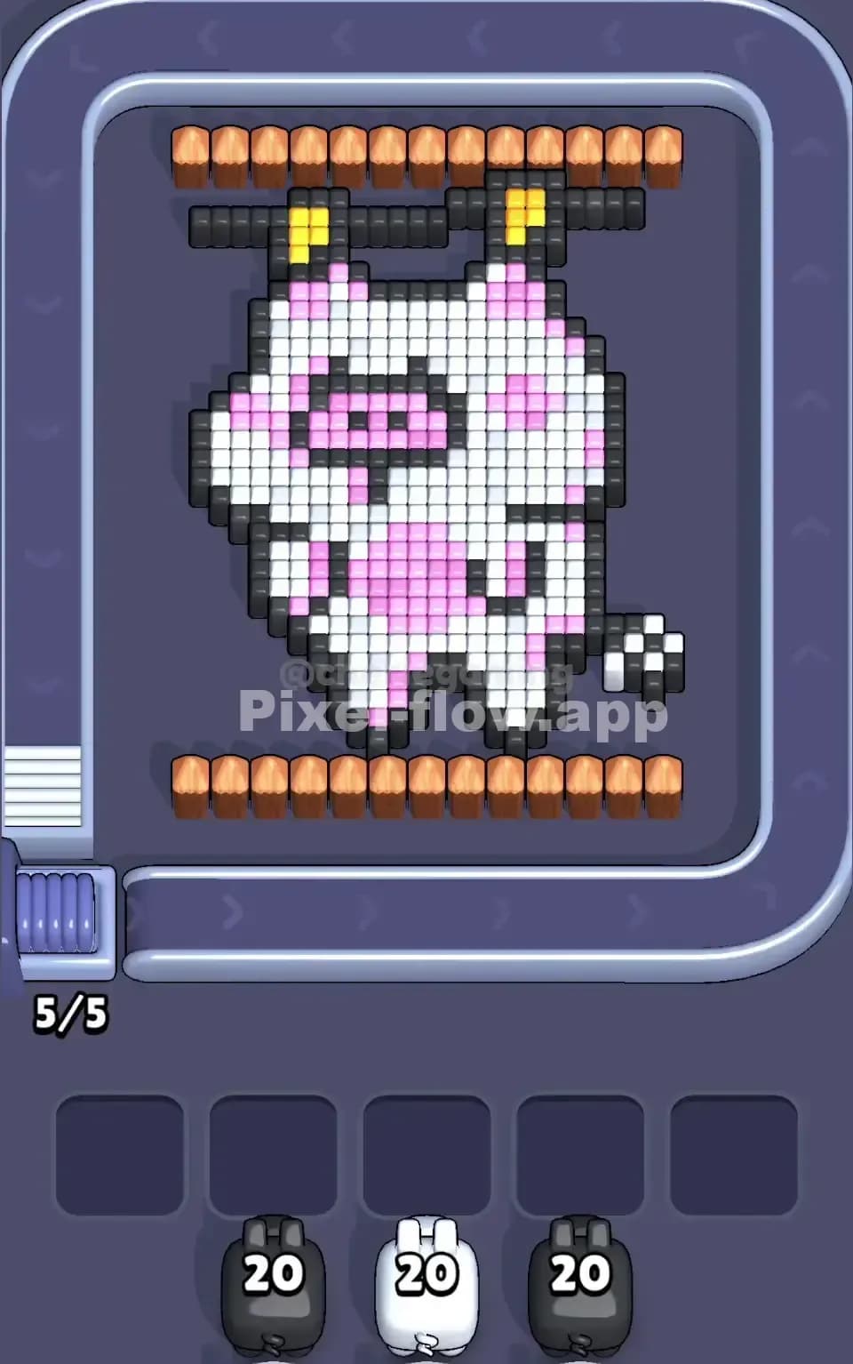 Pixel Flow Level 121 Screenshot