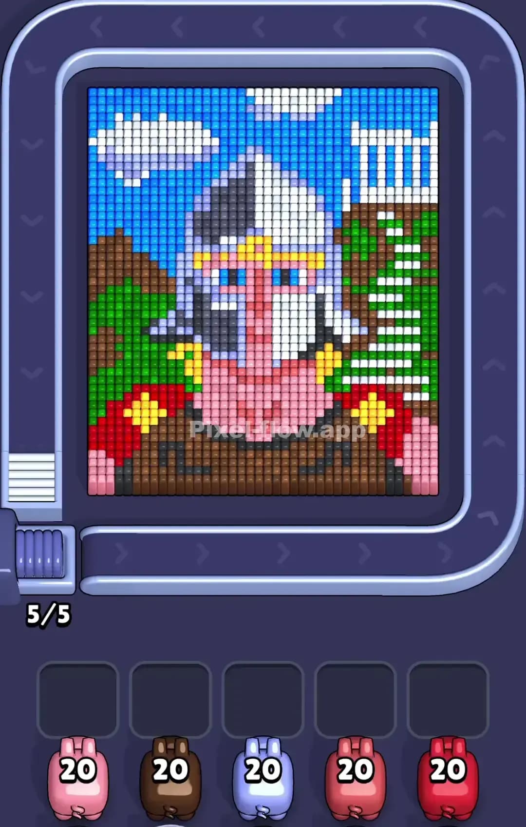 Pixel Flow Level 900 Screenshot