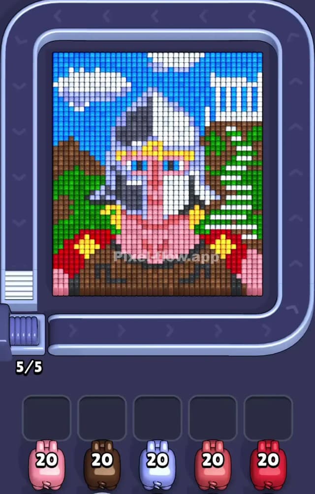 Pixel Flow Level 900 Gameplay