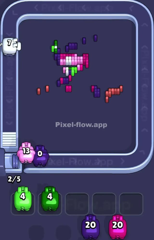 Pixel Flow Level 1436 Solution 3