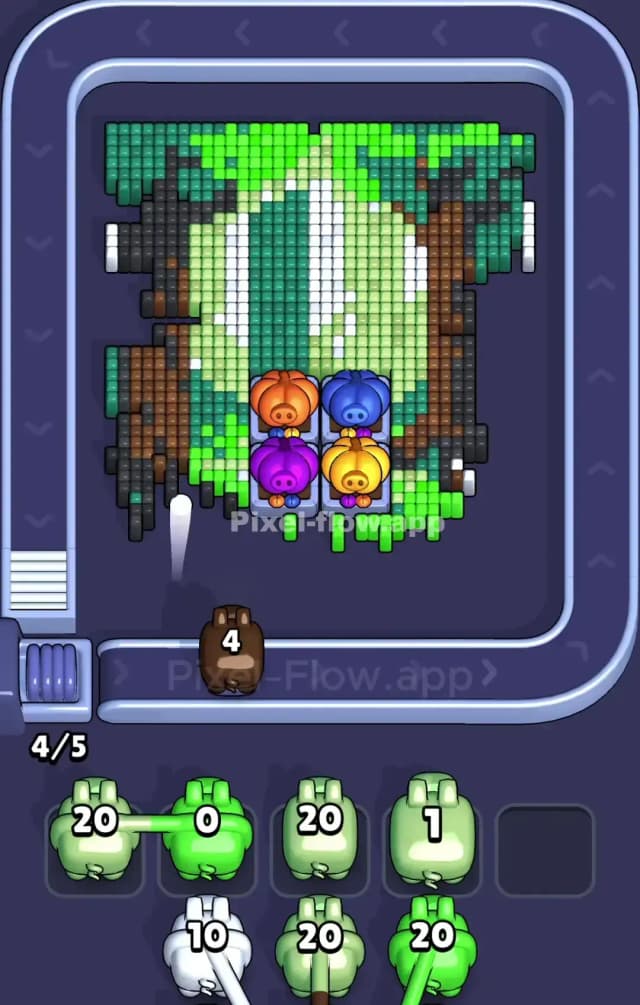 Pixel Flow Level 893 Solution 1