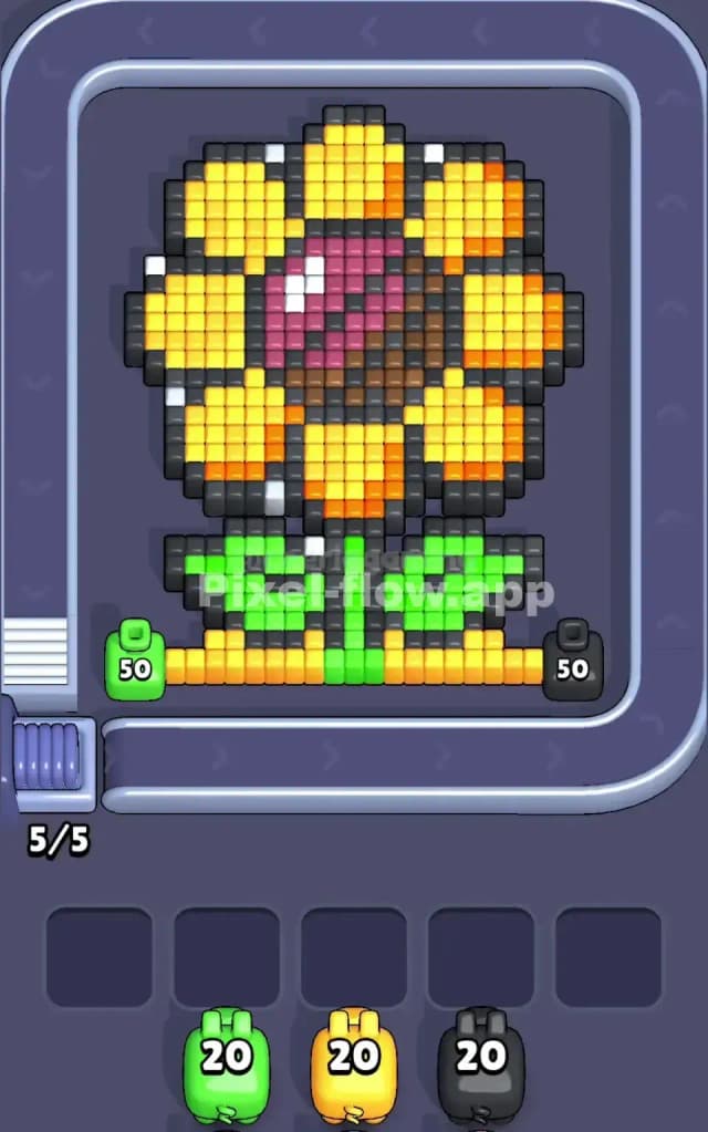 Pixel Flow Level 73 Gameplay