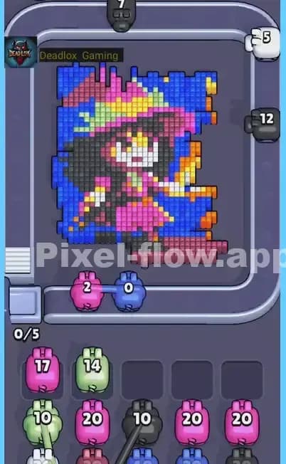 Pixel Flow Level 476 Solution 1