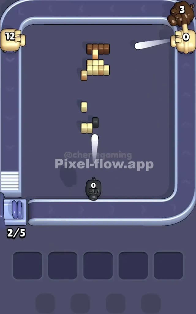 Pixel Flow Level 148 Solution 3