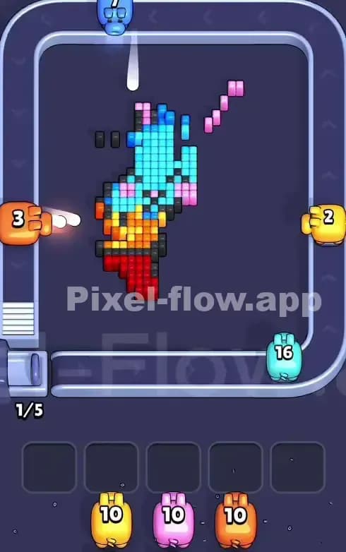 Pixel Flow Level 802 Solution 2