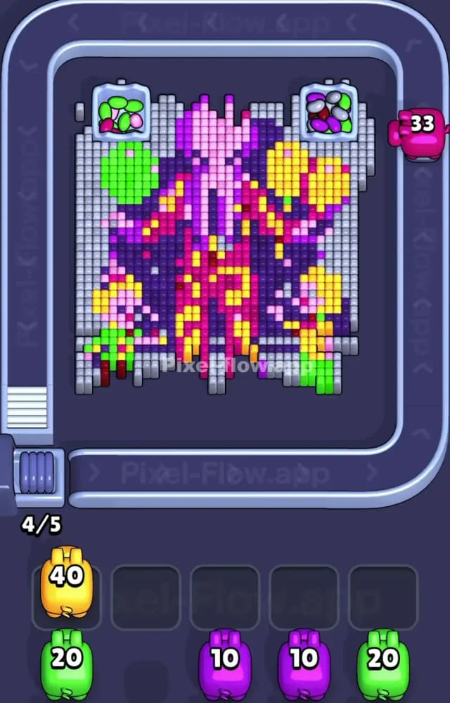 Pixel Flow Level 1222 Solution 1