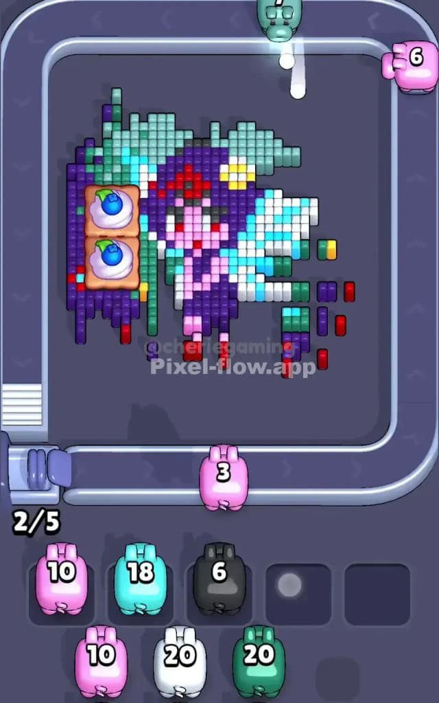 Pixel Flow Level 441 Solution 2