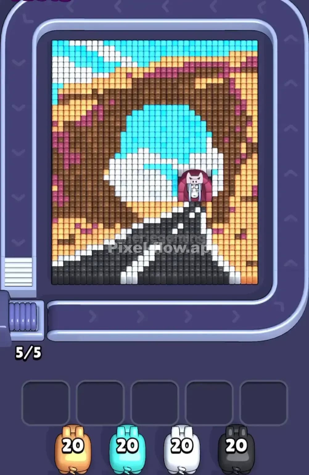 Pixel Flow Level 1726 Screenshot