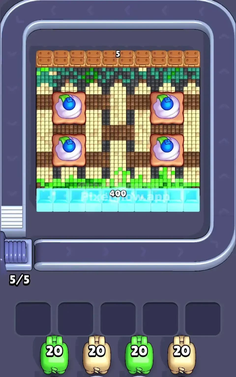 Pixel Flow Level 671 Screenshot