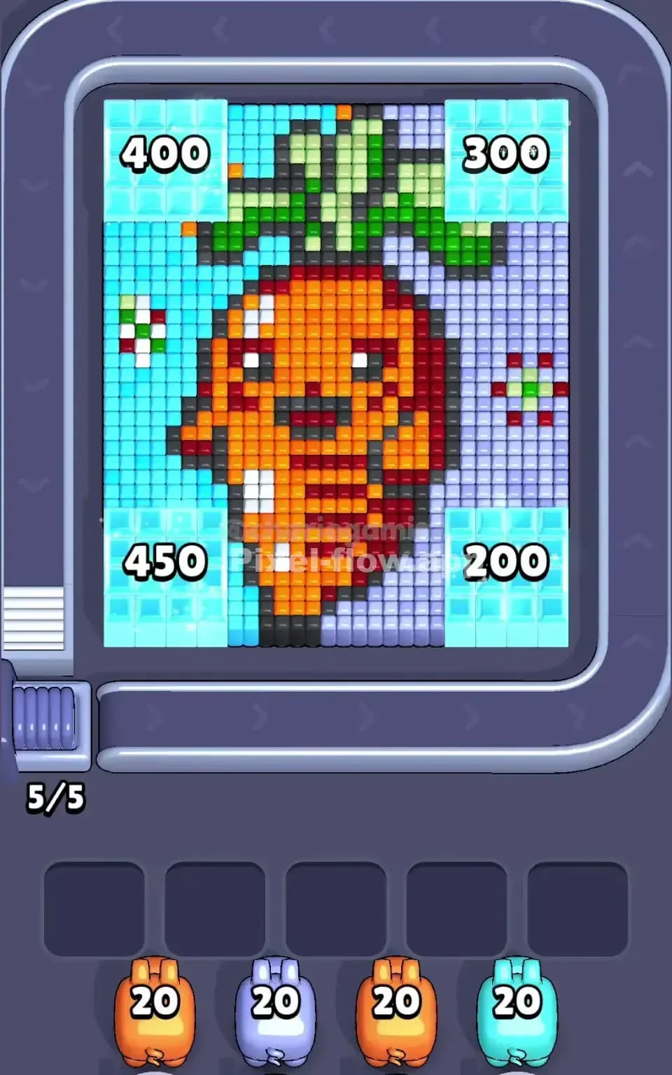 Pixel Flow Level 656 Screenshot