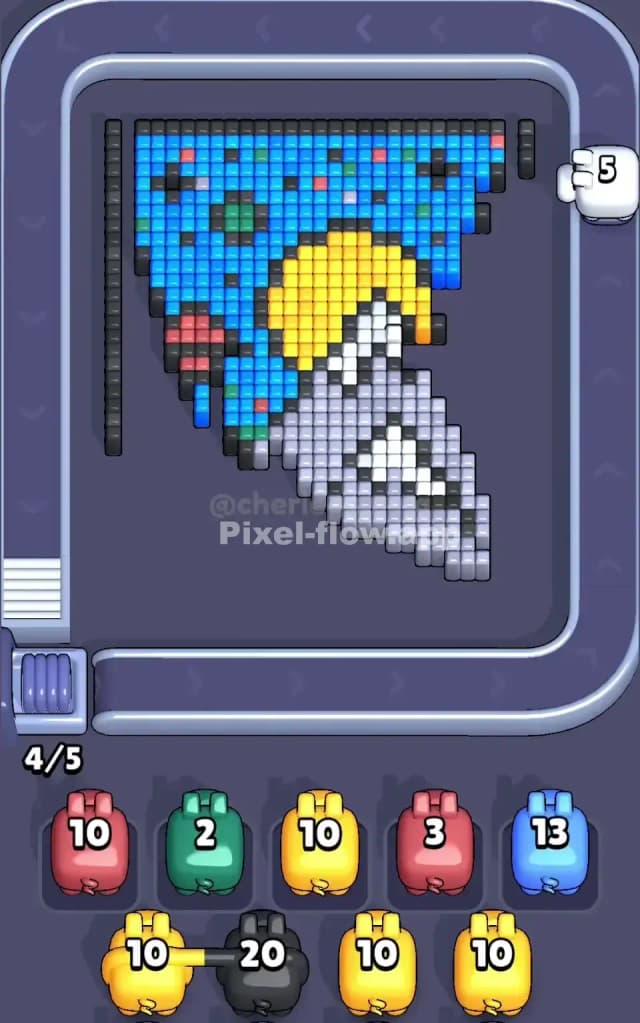 Pixel Flow Level 325 Solution 2