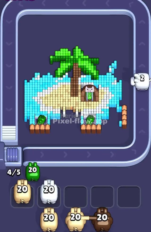 Pixel Flow Level 1771 Solution 1