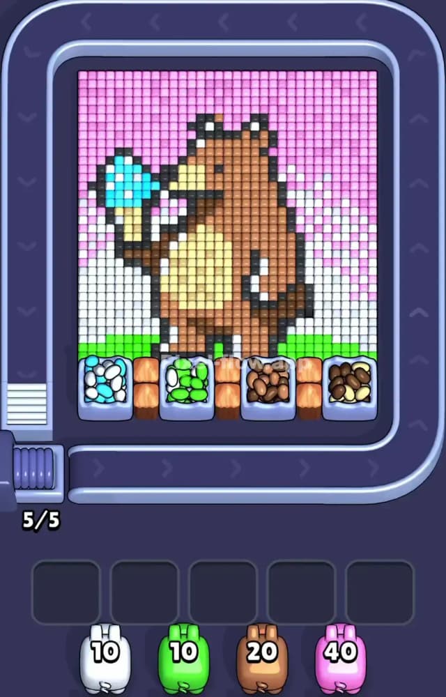 Pixel Flow Level 1235 Gameplay