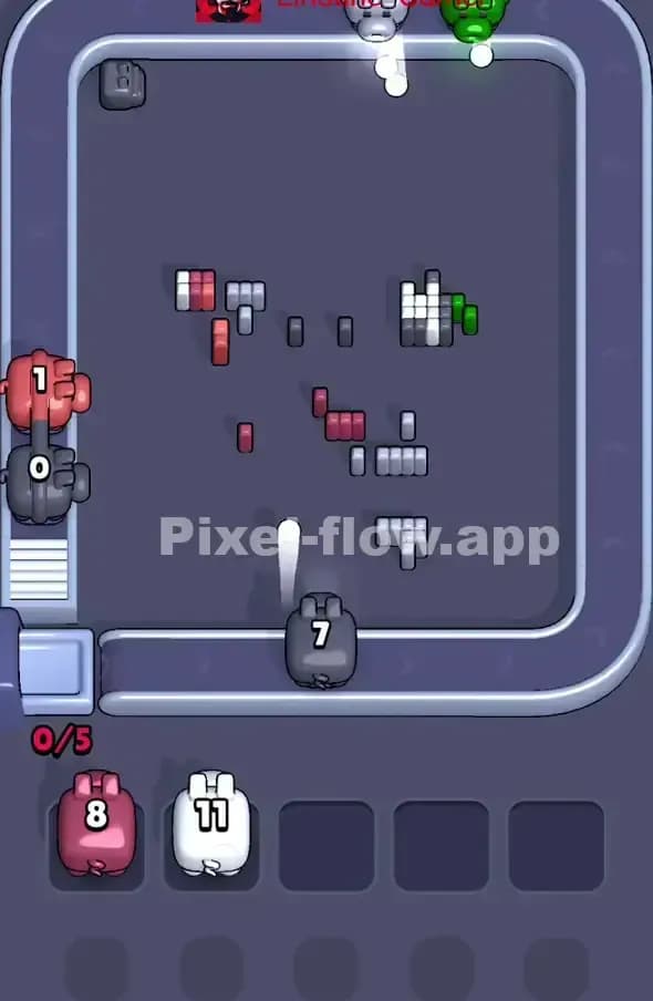 Pixel Flow Level 344 Solution 3