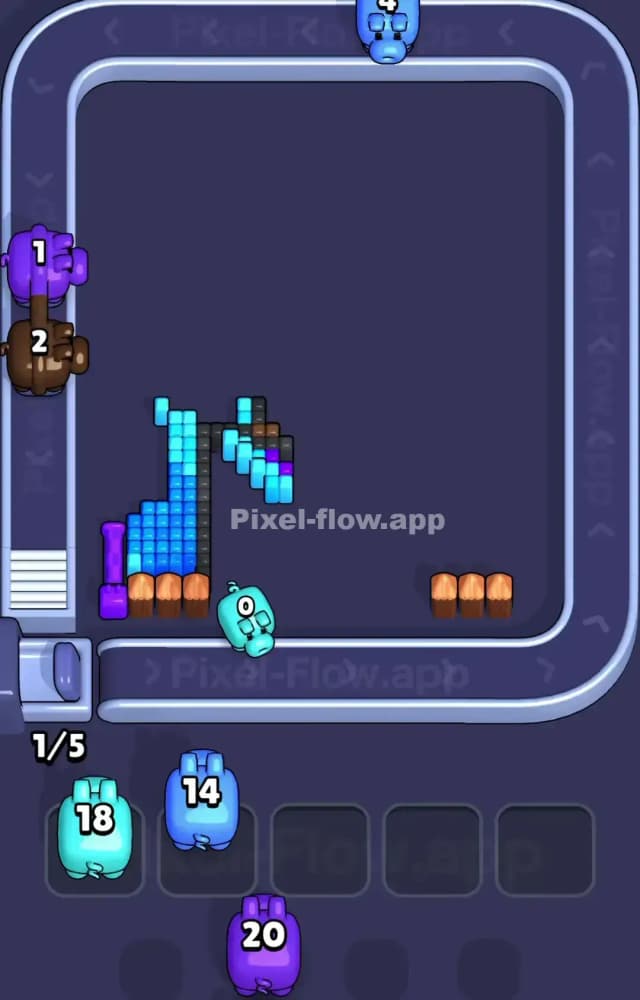 Pixel Flow Level 1369 Solution 3