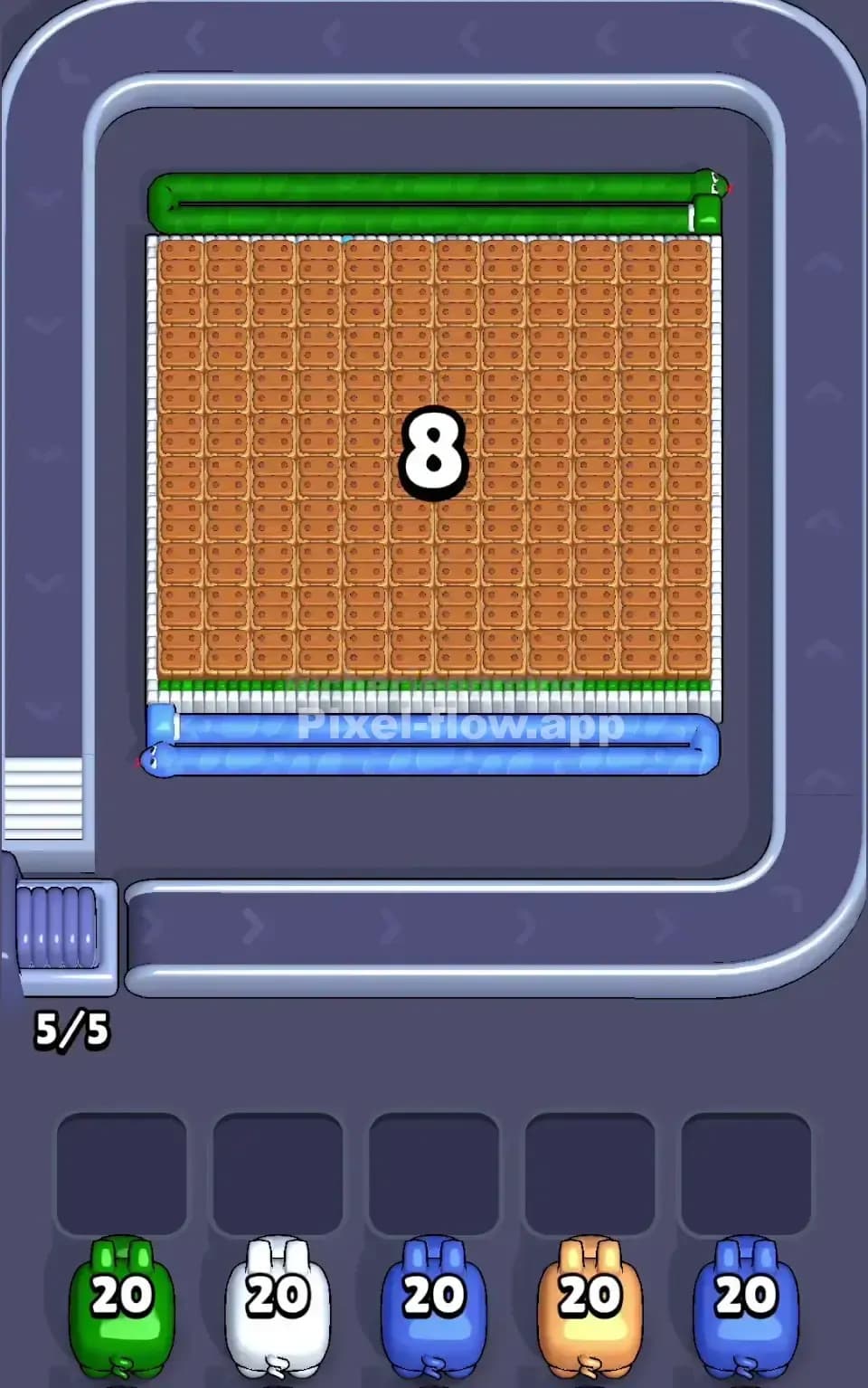 Pixel Flow Level 693 Screenshot