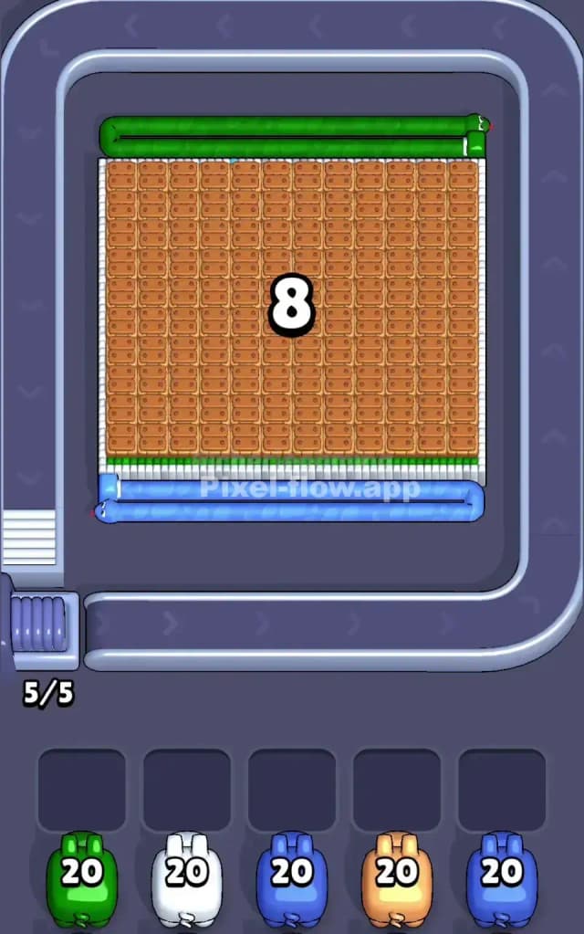 Pixel Flow Level 693 Gameplay