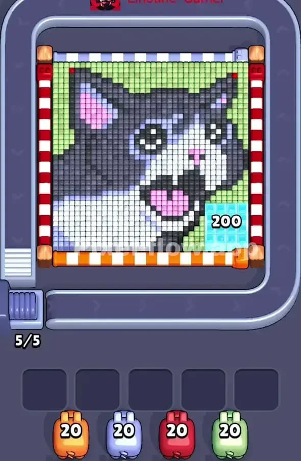 Pixel Flow Level 343 Gameplay