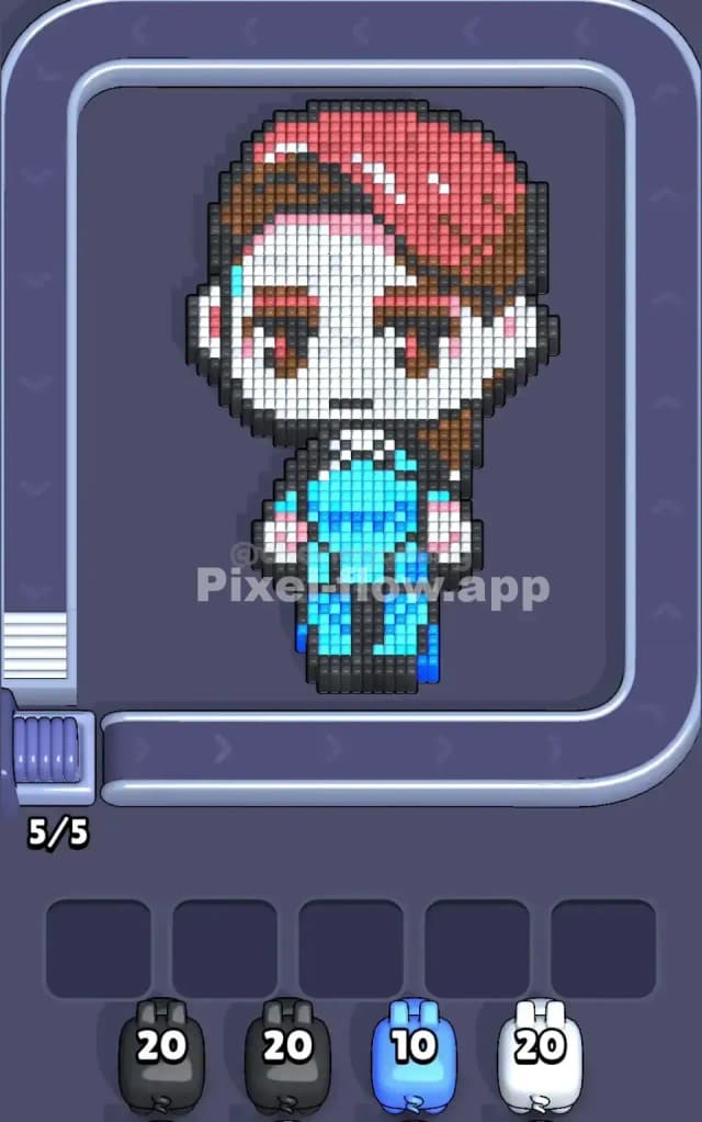 Pixel Flow Level 229 Gameplay