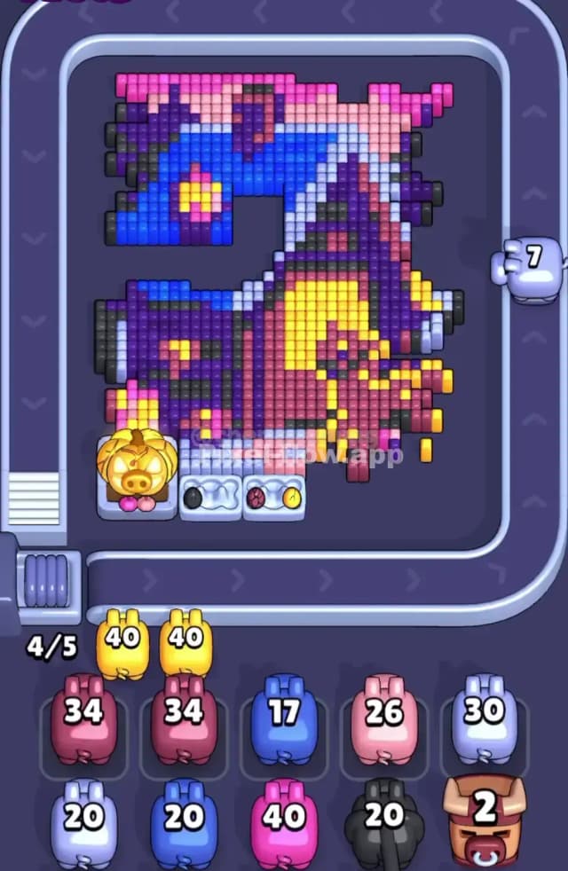 Pixel Flow Level 1799 Solution 1