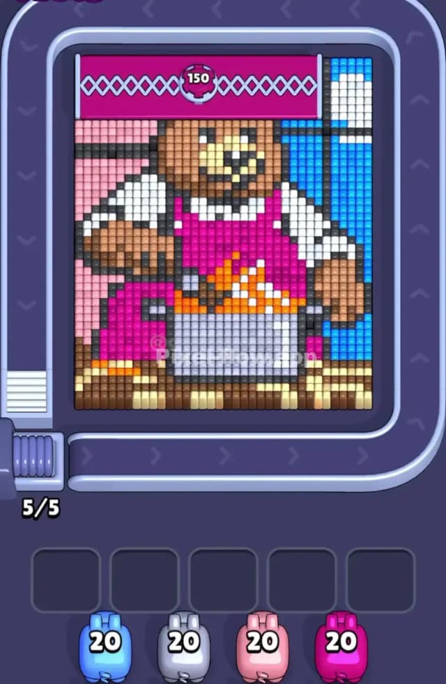 Pixel Flow Level 1694 Gameplay