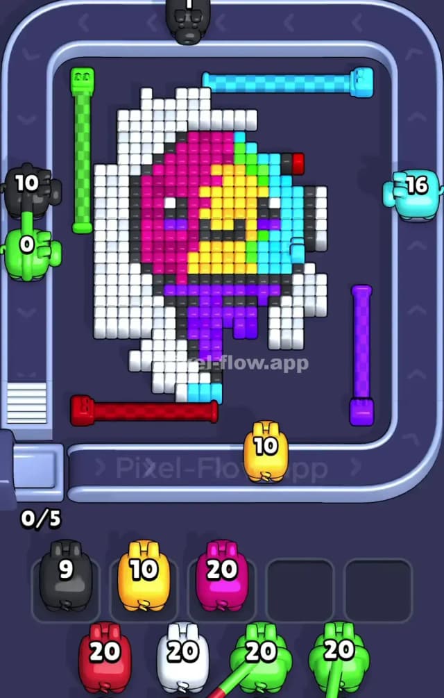 Pixel Flow Level 860 Solution 2