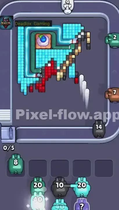 Pixel Flow Level 533 Solution 2