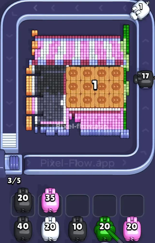 Pixel Flow Level 829 Solution 1