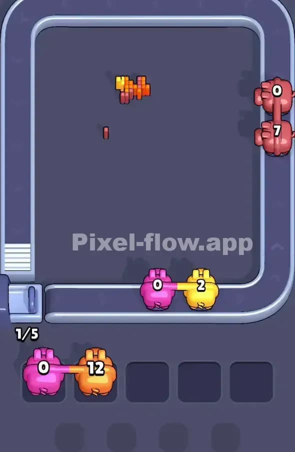 Pixel Flow Level 386 Solution 3