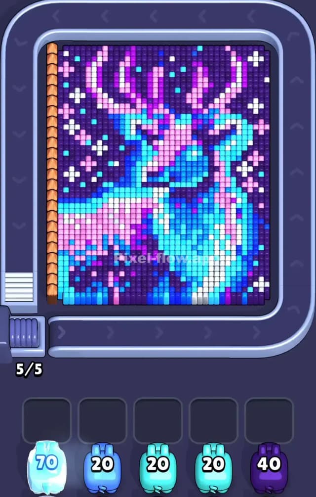 Pixel Flow Deer Level Gameplay